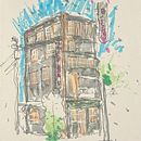 Mi proyecto del curso: Dibujo arquitectónico expresivo con marcadores de colores. Un proyecto de Bocetado, Dibujo, Ilustración arquitectónica, Sketchbook e Ilustración con tinta de Jose Croquer - 26.08.2024