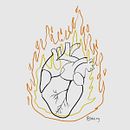 A heart is a heavy burden. Un progetto di Design, Illustrazione digitale, Animazione e Belle arti di btrizg - 26.08.2024