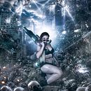 La Unica que Sobrevive. Un proyecto de Post-producción fotográfica		, Composición fotográfica y Fotomontaje de Alejandro Peña - 24.08.2024