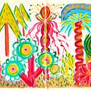"Exploro para encontrar caminos" Mi proyecto del curso: Cuaderno de artista: explora técnicas de ilustración. Un proyecto de Diseño, Ilustración tradicional, Bellas Artes, Pintura, Creatividad, Creatividad con niños y Sketchbook de Loli Crespo - 27.08.2024