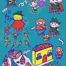 Mi proyecto-Kawaii: El flautista de Hamelín  . Desain Karakter & Ilustrasi Digital proyek oleh Sonia Álvarez - 08.27.2024