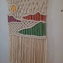 Mi proyecto del curso: Creación de tapices de macramé inspirados en la naturaleza desde cero. Macramê, e Design têxtil projeto de alirop - 28.08.2024