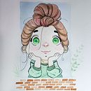 Meu projeto do curso: Desenho fanart com aquarela e lápis de cor Ein Projekt aus dem Bereich Traditionelle Illustration, Malerei, Aquarellmalerei, Porträtzeichnung, Kinderillustration und Zeichnen mit Buntstiften von Tatiana Barros - 27.08.2024