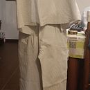 Vestido de macramé y conjunto de camisa y pantalón tipo lino . % Genoveva Garrido Limones tarafından hazırlanan Dikiş, Ve Kalıpçılık ve Elbise Dikimi projesi - 08.29.2024