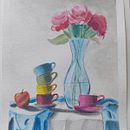 Composizione con acquerello. Traditional illustration, Painting, and Watercolor Painting project by marinabaluci - 08.30.2024