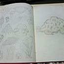 Mi proyecto del curso: Sketchbook de naturaleza fantástica: dibuja criaturas de otro mundo. Un progetto di Disegno a matita, Disegno, Pittura ad acquerello, Sketchbook e Illustrazione naturalistica di liclaura66 - 01.09.2024