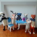 Mi proyecto del curso: Needle felting: creación de personajes con lana y aguja. Un proyecto de Artesanía, Diseño de juguetes, Needle felting y Diseño textil de Fer Batlle - 01.09.2024