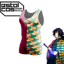 Demon Slayer Singlet Powerlifting . Design de costume de Martin Alpuy - 09.02.2024