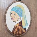 Mi proyecto del curso: Creación de retratos bordados en acuarela . Bordir, Lukisan, Lukisan Cat Air, Dan Desain Tekstil proyek oleh MÓNICA RUBÍ - 09.19.2021