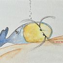 Mi proyecto del curso: Diseño de personajes expresivos con acuarela y pluma estilográfica. Artistic Drawing, Character Design, Children's Illustration, Drawing, Traditional illustration, Narrative, Painting, Sketching, Stor, telling, and Watercolor Painting project by hxspvmny7x - 09.05.2024