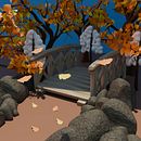 Puente en Otoño. Un proyecto de 3D y Animación de Valentina Morales - 04.09.2024