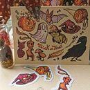 Trick or Treat -EDJOVNI . Een project van Merkstrategie,  Br, ing en identiteit, Creatieve consultanc,  Design management, Digitale illustratie,  Digitaal schilderij,  Tekening, Traditionele illustratie, Management En Productiviteit, Marketing, Naturalistische illustratie, Portfoliobeheer y Realistische tekening van eleonoregicquel - 25.09.2024