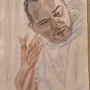 Mi proyecto del curso: Retrato artístico en acuarela Ein Projekt aus dem Bereich Bildende Künste, Porträtzeichnung, Malerei und Aquarellmalerei von Luis García fernández - 06.09.2024