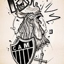 Tattoo Galo - Atlético Mineiro . Un progetto di Design di tatuaggi di Lucas Adriano de Sousa - 01.10.2022