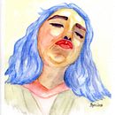My project for course: Contemporary Portraiture in Watercolor . % virginiarc tarafından hazırlanan Güzel sanatlar, Tablo, Portre Çizimi, Sulubo, Ve a Resim projesi - 09.07.2024