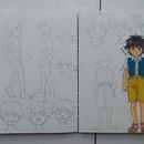 Meu projeto do curso: Técnicas de sketchbook para ilustração infantil. Character Design, Children's Illustration, Gouache Painting, Pencil Drawing, Picturebook, and Sketchbook project by Mayrla Karla Gonçalves silva - 09.07.2024