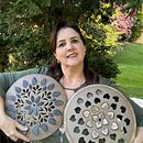 Mandalas em cerâmica de alta temperatura - 1240 graus. Un progetto di Scultura di topodasartes - 07.09.2024