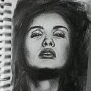 My project for course: Artistic Charcoal Portraiture: Creating Atmosphere. Fine Arts, Drawing, Artistic Drawing, Portrait Drawing, Realistic Drawing, and Traditional illustration project by alimchattie - 09.07.2024