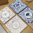 Mi proyecto del curso: Diseño y creación de azulejos portugueses. Un progetto di Artigianato, Ceramica, Interior Design, Interior design, Design e creazione di mobili, DIY e Pittura decorativa di Constanza Rosell - 08.09.2024