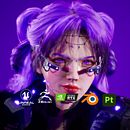 Cyber Girl Character Unreal Engine 5 by Oscar Creativo. 3D, 3D Animation, 3D Modeling, 3D Character Design, 3D Design, 3D Lettering, Design, Advertising, and Motion Graphics project by Oscar Creativo - 09.08.2024