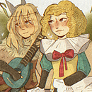 Yaelokre Coléntine illustration. Ilustração digital projeto de Olivia - 06.09.2024