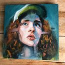Mi proyecto del curso: Retratos contemporáneos al óleo. Artes plásticas, Ilustração tradicional, Pintura a óleo, e Pintura projeto de Enrique Lopez - 08.09.2024