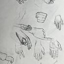 My project for course: Anatomical Drawing of Limbs, Hands and Feet. Een project van  Artistieke tekening,  Tekening, Anatomisch tekenen,  Beeldende kunst,  Illustratie met inkt, Tekening met potlood,  Portrettekening, Realistische tekening, Sketchbook y  Schetsen van Jesse - 10.09.2024