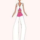 My project for course: Fashion Sketch Illustration. Een project van  Schetsen, Digitale tekening,  Modeontwerp, Traditionele illustratie y Mode-illustratie van patriciaverasd - 10.09.2024