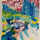Mon projet du cours : Paysages : approche par le carnet de dessin et la couleur. Een project van  Creativiteit,  Tekening, Tekening met potlood, Sketchbook y  Schetsen van christineauge - 11.09.2024