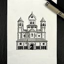 My architectural drawings #2. Projekt z dziedziny Trad, c, jna ilustracja,  Architektura,  Sztuki piękne, R, sunek ołówkiem,  R, sunek,  R, sunek art, st i czn użytkownika Valérie Ronvel-Blaya - 11.09.2024