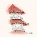 Architecture illustration . Architecture project by Wadha A - 09.13.2024