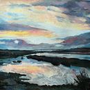 Landscape painting. Un projet de Peinture de Elaine O'Neill - 13.09.2024