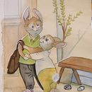 Mon projet du cours : Personnages animaux à l’aquarelle pour livres jeunesse. Projekt z dziedziny  R, sunek, Ilustracje dla dzieci, Malowanie akwarelą,  Malarstwo,  Sztuki piękne, Trad, c, jna ilustracja i Narracja użytkownika Sarah Shomrai - 13.09.2024