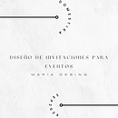 Mi proyecto del curso: Diseño de invitaciones para eventos. Een project van  Br, ing en identiteit, Grafisch ontwerp, Evenementen y Ontwerp van briefpapier van Selene Castro Cardoza - 13.09.2024