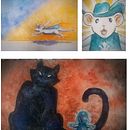 My project for course: Introduction to Colour Psychology: Chromatic Narrative Ein Projekt aus dem Bereich Bildende Künste, Aquarellmalerei, Traditionelle Illustration, Malerei, Kinderillustration, Erzählung und Farbenlehre von franciscojmendez76 - 12.09.2024