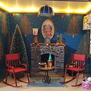 Santa's Living Room. Un projet de Artisanat, Design, Fabrication de mobilier, Conception de jouets, Scénographie , et Créativité de annmariepawley - 14.09.2024