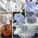 Paper Sculpture Technique - My "Marie Antoinette" Moment. Un progetto di Papercraft di Monique Sarrazin - 12.09.2024