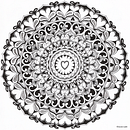 Mon projet du cours : L'art de dessiner des mandalas : créez des motifs géométriques. Een project van  Tekening y  Illustratie met inkt van Laura Luaki - 15.09.2024