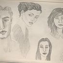 Mi proyecto del curso: Sketchbook de retrato: explora el rostro humano. Artistic Drawing, Drawing, Portrait Drawing, Sketchbook, and Sketching project by Mildrette Lilian Davey Olórtegui - 09.17.2024