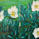 My project for course: Expressive Floral Painting with Acrylic Paint. Un proyecto de Pintura acrílica, Ilustración botánica, Bellas Artes y Pintura de 6x2b554qg6 - 17.09.2024