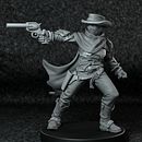 Remnant 2 miniature gunslinger. Un progetto di 3D, Character design, Scultura, Animazione 3D, Modellazione 3D e Character design 3D di Diego Irrazabal - 19.09.2024