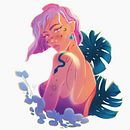 Mi proyecto del curso: Retrato de personajes estilo cartoon con Procreate. Een project van Ontwerp van personages, Digitale tekening, Digitale illustratie y  Digitaal schilderij van Noelia Sánchez Gómez - 07.10.2024