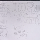 Mi proyecto del curso: Introducción al hand lettering: composición de letras coloridas . Scriere manuală și Scrisori de Estefanía López Aguirre - 09.20.2024