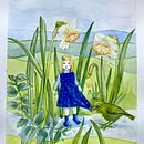 My project for course: Whimsical Illustrations with Watercolor. Children's Illustration, Drawing, Editorial Illustration, Traditional illustration, Narrative, and Watercolor Painting project by Kristi Robertson - 09.18.2024