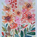 My project for course: Artistic Floral Watercolor: Connect with Nature. Botanical Illustration, Traditional illustration, Painting, and Watercolor Painting project by Juliana Buglia - 09.19.2024