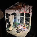 Paradise Lost: Hazel Eyes, a miniature memorial.. Arts, Crafts, Fine Arts, Furniture Design, Making, Interior Design, Lighting Design, Set Design, Sculpture, To, Design, and Collage project by Carmen Mazarrasa - 08.10.2024