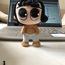 Mi proyecto del curso: Amigurumis: personas tejidas a crochet . Amigurumi, Arte și meșteșuguri, Croșetat, Arte din fibre, Design textil și Design de jucării de ELISA LÓPEZ - 09.21.2024