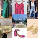 Outfit matrimonio de día en la playa. Un progetto di Design e Fashion design di Sofía Merino - 21.09.2024