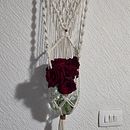 Mi proyecto del curso: Diseño de accesorios en macramé . Desain Aksesori, Seni, Kerajinan, Dekorasi, Seni Serat, Macramé, Dan Desain Tekstil proyek oleh Erika Ramirez - 09.22.2024