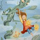 Mi proyecto del curso: Ilustración infantil con Procreate: crea escenas mágicas. Un proyecto de Ilustración infantil, Ilustración digital, Pintura digital y Álbum ilustrado						 de natalia_nntl - 23.09.2024